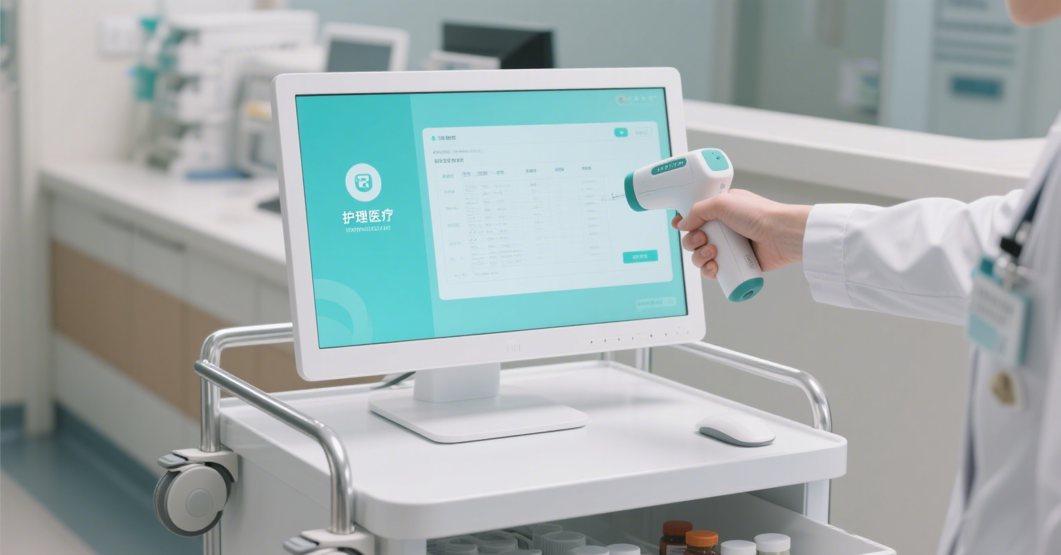 工業顯示器在智慧醫療推車設備中的應用